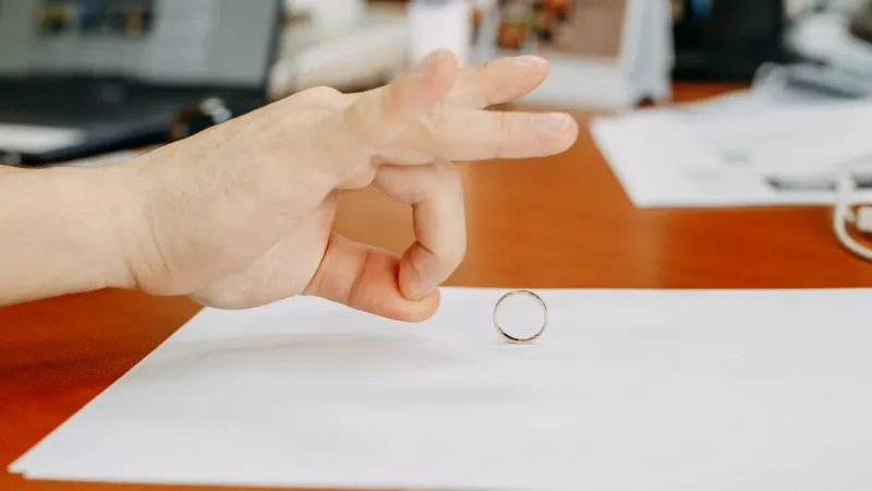 Firmar los Papeles de Divorcio