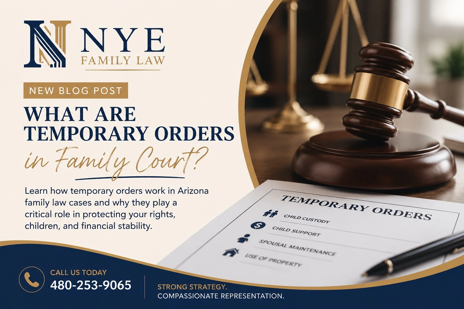 temporary orders in family court